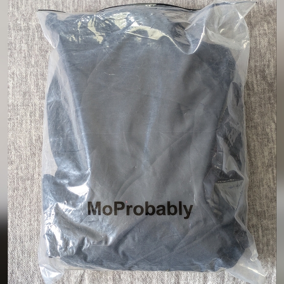 Black Babydoll Coat with Faux Fur Collar - Picture 2 of 12